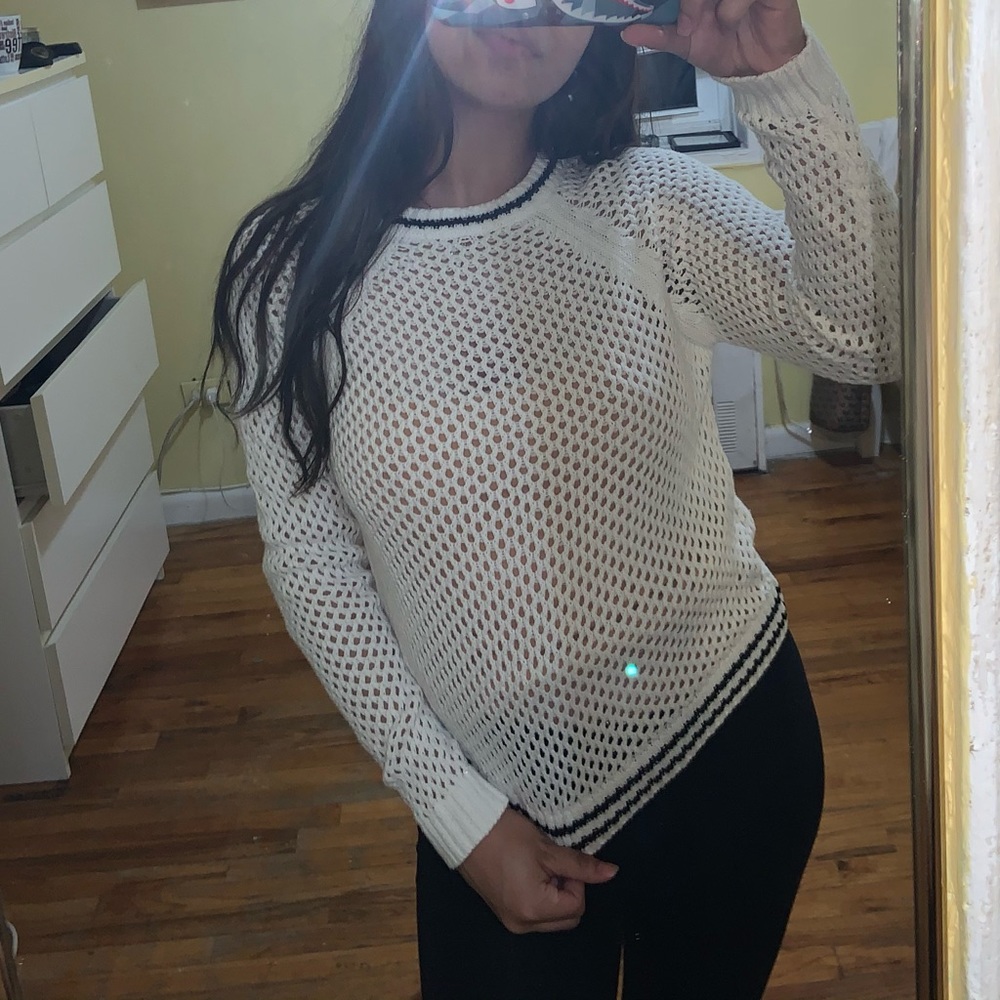Netted F21 sweater🤍